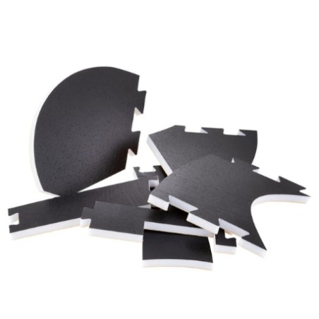 Panel Aislante SIP PERFORMANCE (225x290x15mm) para Cofano Derecho Motor Vespa CL, DS, DN, IRIS, TX, T5, PX Disco