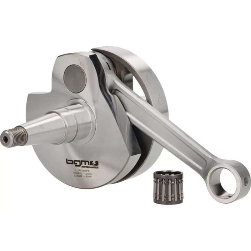 Cigüeñal BGM PRO Vespa PX Disco 200, IRIS 200, DN, TX, Cosa 200, Carrera 60, para cilindro Quattrini M244/VMC244