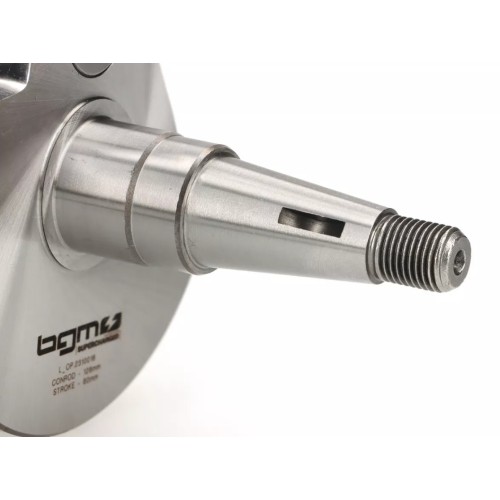 Cigüeñal BGM PRO Vespa PX Disco 200, IRIS 200, DN, TX, Cosa 200, Carrera 60, para cilindro Quattrini M244/VMC244