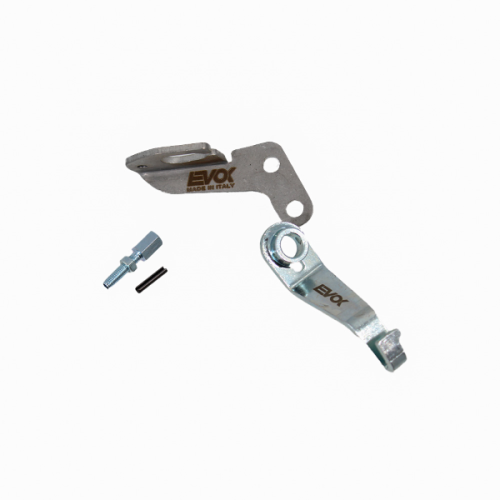Kit Placa de Sujeción Cables y Palanca Baja Larga Leva Embrague EVOK Vespa 50/75, Super, SL, Primavera