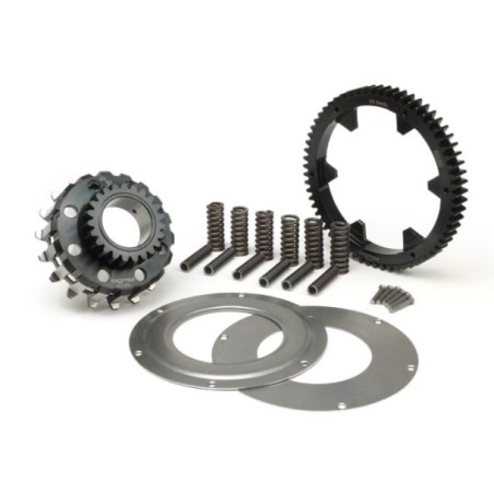 Piñón Campana Interior Embrague BGM PRO Cosa 2 23 Dientes Rectos Con Corona 63 Dientes Vespa PX Disco, Cosa 2