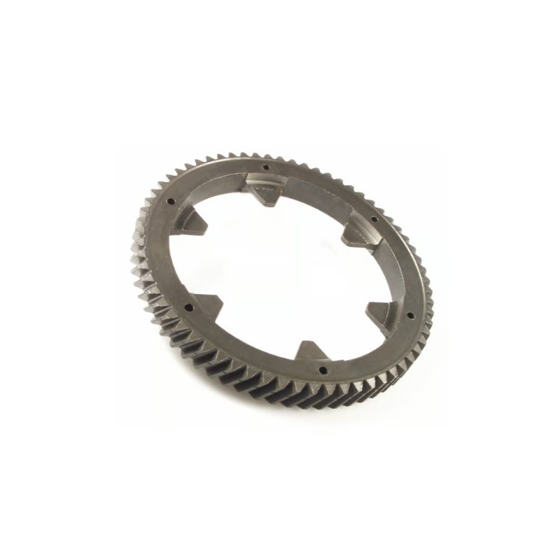 Corona Transmisión Primario F.A Italia 65 Dientes Helicoidales Vespa DS, DN, IRIS 200, TX, PX Disco, Cosa