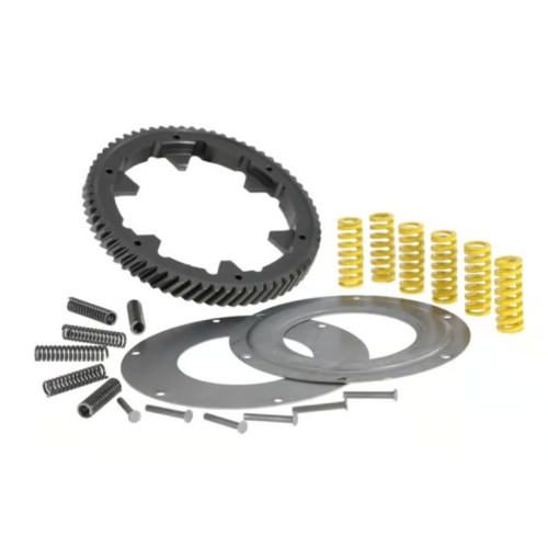 Corona Transmisión Primario DRT 65 Dientes Helicoidales Para Piñón Embrague 20-21-22-23 Dientes Vespa DN, IRIS, TX, T5, PX Disco