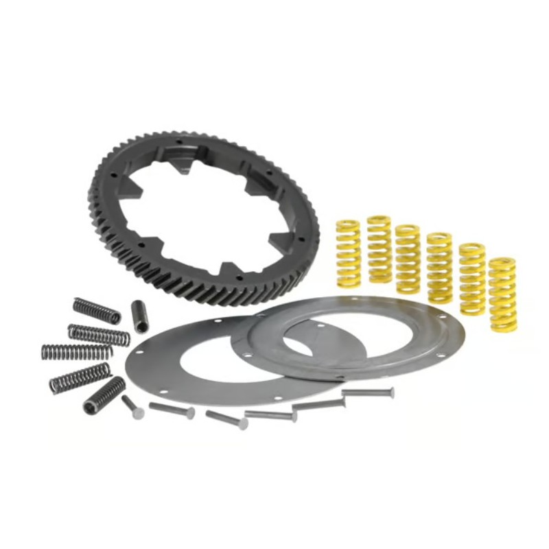Corona Transmisión Primario DRT 65 Dientes Helicoidales Para Piñón Embrague 20-21-22-23 Dientes Vespa DN, IRIS, TX, T5, PX Disco