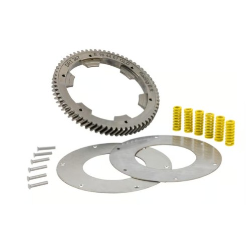 Corona Transmisión Primario DRT 67 Dientes Helicoidales Para Piñón Embrague 20-21-22-23 Dientes Vespa 125N,125S, 150s,150 Sprint