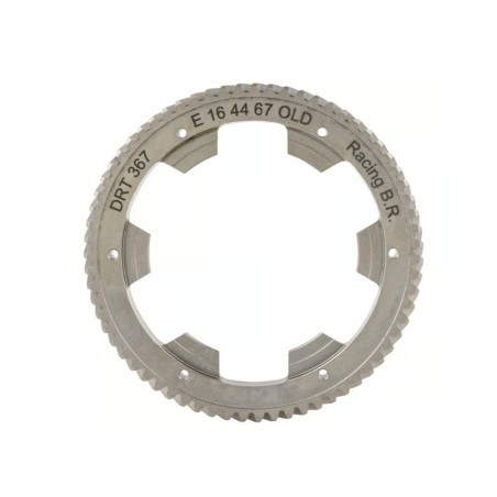 Corona Transmisión Primario DRT 67 Dientes Helicoidales Para Piñón Embrague 20-21-22-23 Dientes Vespa 125N,125S, 150s,150 Sprint