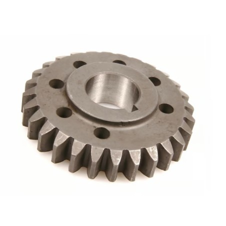 Piñón Campana Embrague DRT 28 Dientes Rectos Para Campana Embrague 69 Dientes Vespa 50/75, Super, SL, Primavera, PKS, PK XL, FL