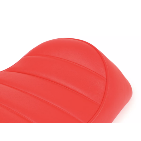Asiento Rojo Fastback 2.0 Vespa PX Disco,IRIS,DN,DS,CL,Vespa 150s, Sprint,GS,160 y 125 del año 60 al 65