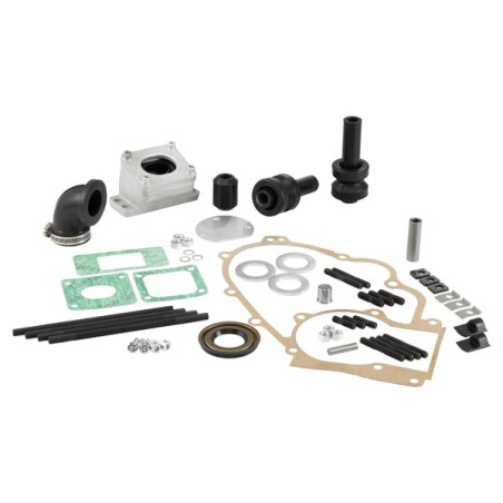 Cárter Motor PINASCO SLAVE 2.0 Vespa DN, IRIS 200, TX, PX Disco 200. Admisión por láminas