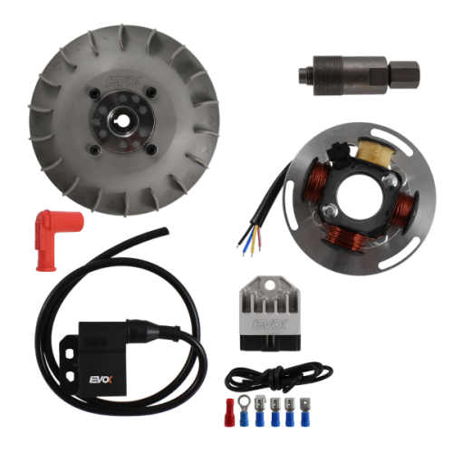 Encendido Electrónico 12V EVOK 1,4 Kg, AC, Vespa 150s (Ambas series), 150GS, 150 Sprint