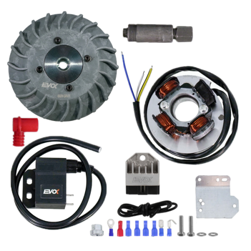 Encendido Electrónico 12V EVOK (Volante CNC) 1,4 Kg, Cono 20, Vespa PK XL, FL