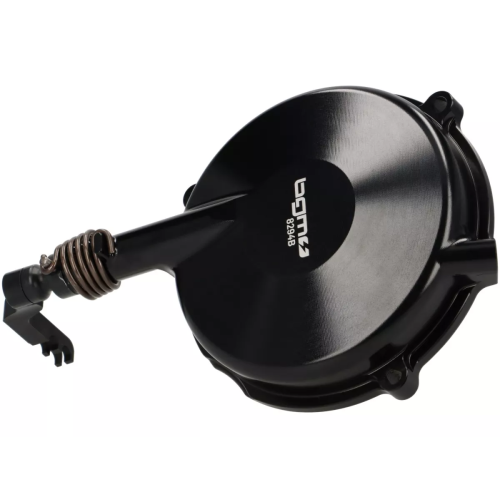 Tapa Embrague Completa Negra BGM PRO Superstrong CNC Vespa PX Disco, IRIS, TX, T5, DN, DS, CL