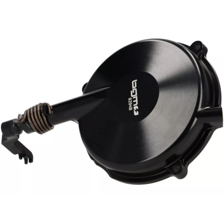 Tapa Embrague Completa Negra BGM PRO Superstrong CNC Vespa PX Disco, IRIS, TX, T5, DN, DS, CL