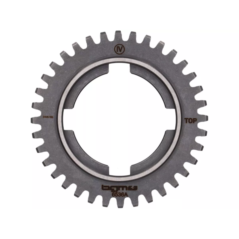 Piñón 4ª Velocidad 36 Dientes (Corta) BGM PRO TORQUEMASTER Caja de Cambios Vespa DN, DS