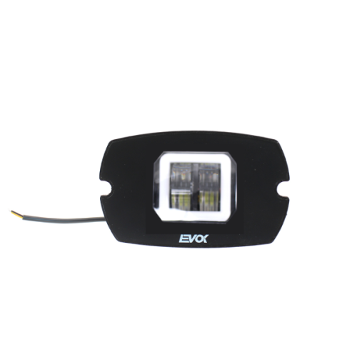 Faro Led 12V EVOK IRON LED (Lente Cuadrada) Vespa Primavera