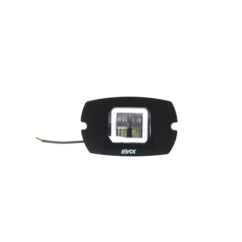 Faro Led 12V EVOK IRON LED (Lente Cuadrada) Vespa Primavera