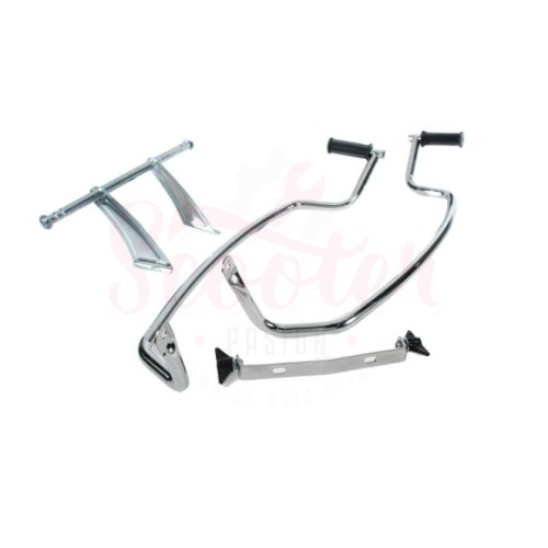 Defensas Cofanos Cromado Vespa PK XL y PKS Defensas Cofanos Cromado Vespa PK XL y PKS