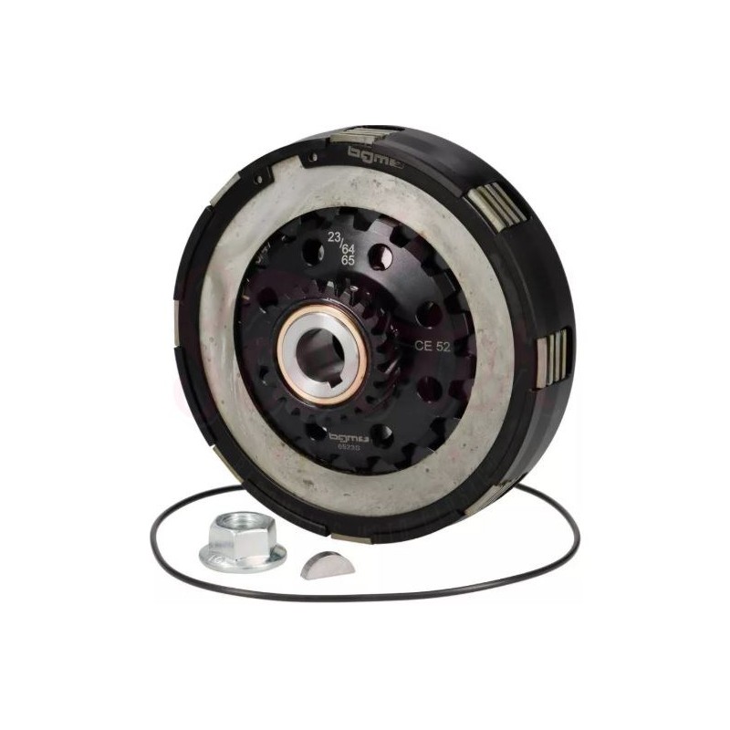 Embrague BGM PRO Superstrong 2.0 Touring CR Ultralube 23 dientes 23/64, 23/65 Vespa PX Disco, DS, DN, IRIS, TX Embrague BGM PRO Superstrong 2.0 Touring CR Ultralube 23 dientes 23/64, 23/65 Vespa PX Disco, DS, DN, IRIS, TX