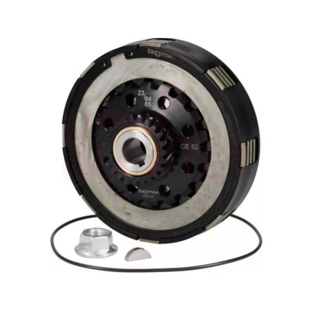 Embrague BGM PRO Superstrong 2.0 Touring CR Ultralube 23 dientes 23/64, 23/65 Vespa PX Disco, DS, DN, IRIS, TX
