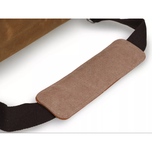 Bolso Marrón de lona encerada