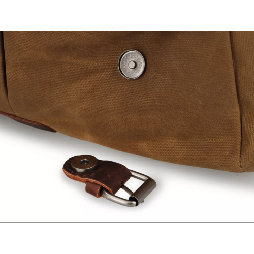 Bolso Marrón de lona encerada