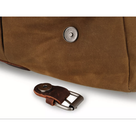 Bolso Marrón de lona encerada