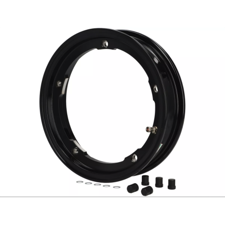 Llanta Negro Brillante Tubeless BGM PRO SUPERSTRONG Vespa 10"