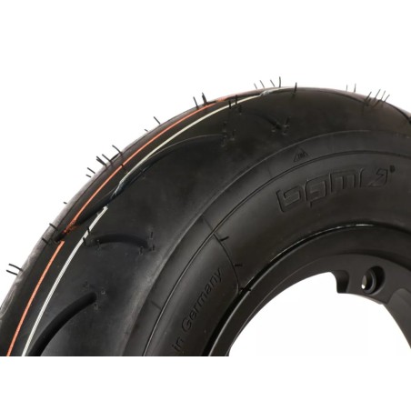 Kit Llanta Tubeless con Neumático BGM Sport 3.50-10 Pulgadas TL 59S (Reforzada)