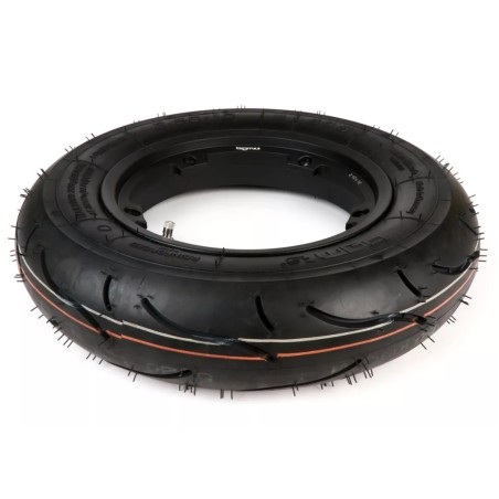 Kit Llanta Tubeless con Neumático BGM Sport 3.50-10 Pulgadas TL 59S (Reforzada)