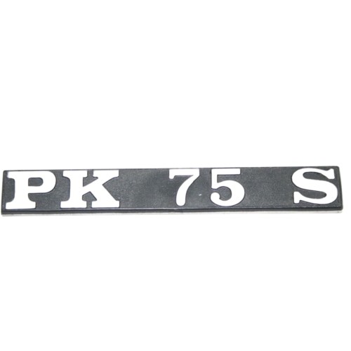 Letrero Anagrama Cófano Vespa PK 75 S