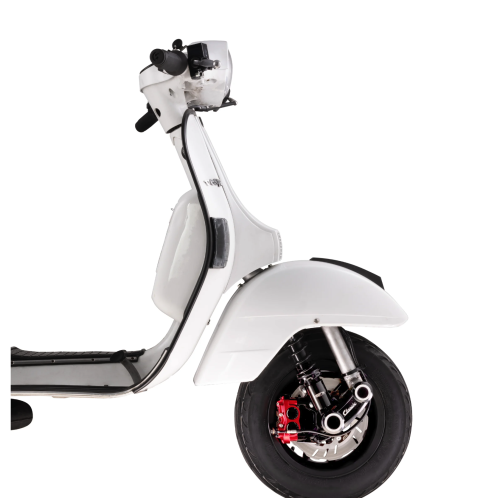 Kit Pinza de Freno Delantero Negro SIP RADIAL para Freno de Disco Grimeca Vespa PX Disco