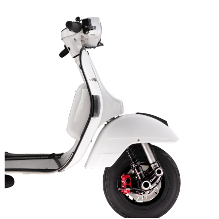 Kit Pinza de Freno Delantero Negro SIP RADIAL para Freno de Disco Grimeca Vespa PX Disco