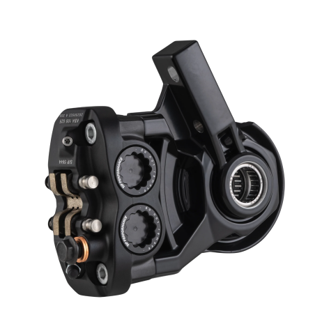 Kit Pinza de Freno Delantero Negro SIP RADIAL para Freno de Disco Grimeca Vespa PX Disco