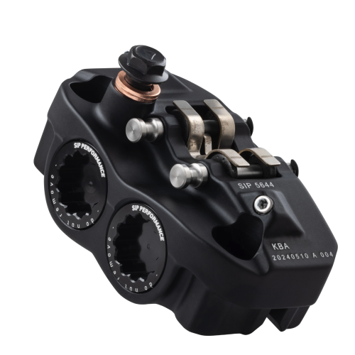 Kit Pinza de Freno Delantero Negro SIP RADIAL para Freno de Disco Grimeca Vespa PX Disco