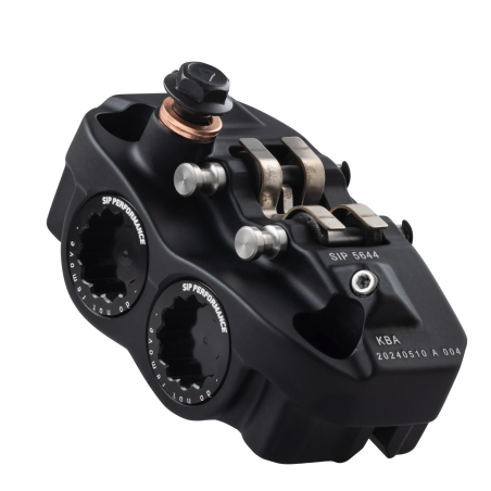 Kit Pinza de Freno Delantero Negro SIP RADIAL para Freno de Disco Grimeca Vespa PX Disco