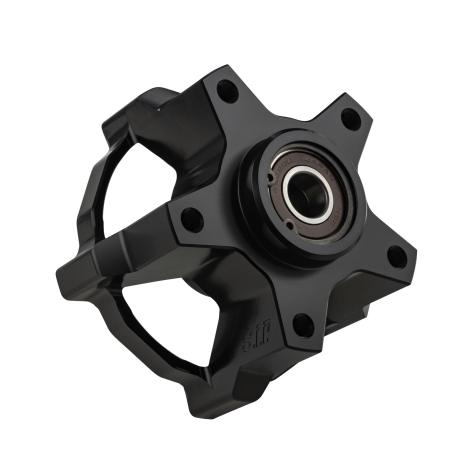 Buje Rueda Delantera Negra SIP PERFORMANCE ET30 5/86 para conversión a Llanta ZIP, ET2, ET4 en Vespa