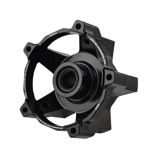 Buje Rueda Delantera Negra SIP PERFORMANCE ET30 5/86 para conversión a Llanta ZIP, ET2, ET4 en Vespa