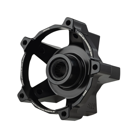 Buje Rueda Delantera Negra SIP PERFORMANCE ET30 5/86 para conversión a Llanta ZIP, ET2, ET4 en Vespa