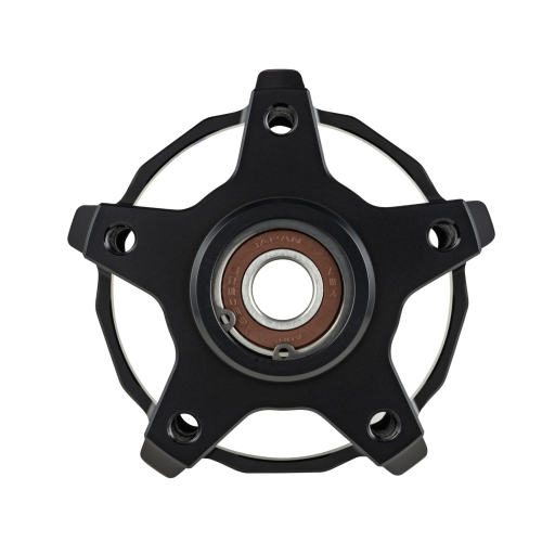 Buje Rueda Delantera Negra SIP PERFORMANCE ET30 5/86 para conversión a Llanta ZIP, ET2, ET4 en Vespa