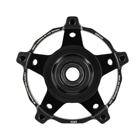 Buje Rueda Delantera Negra SIP PERFORMANCE ET30 5/86 para conversión a Llanta ZIP, ET2, ET4 en Vespa