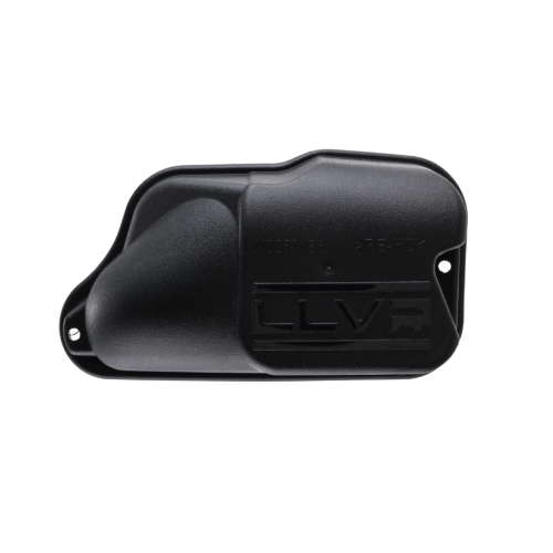 Tapa Carburador Airbox LLVR Vespa PX Disco, TX, T5, IRIS (Con Engrase)