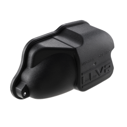 Tapa Carburador Airbox LLVR Vespa PX Disco, TX, T5, IRIS (Con Engrase)