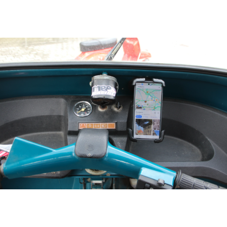 Soporte para Teléfono Móvil MRP 7" con ventosa magnética, Vespa y Lambretta Universal