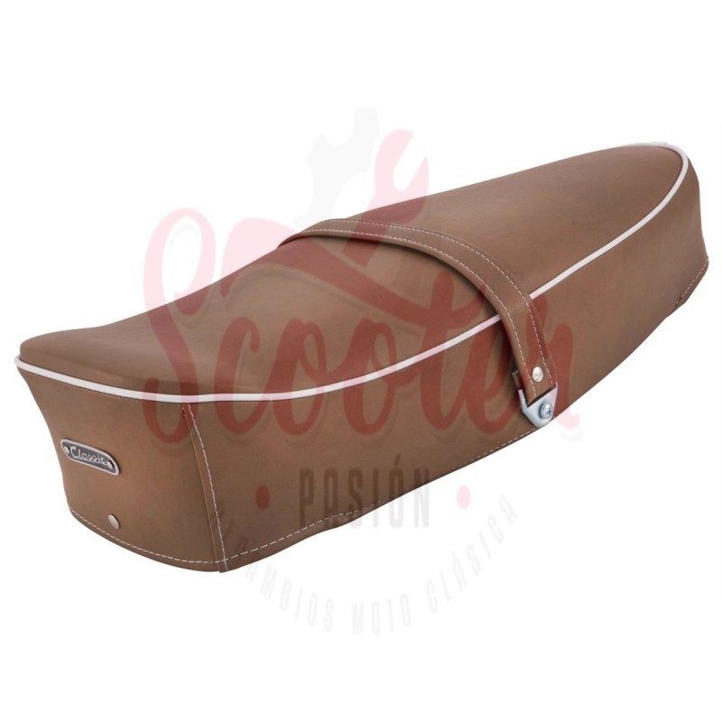 Asiento Marrón SIP Classic Vespa 150s, 150GS, 150 Sprint, 160, Vespa 125 del 60 al 65
