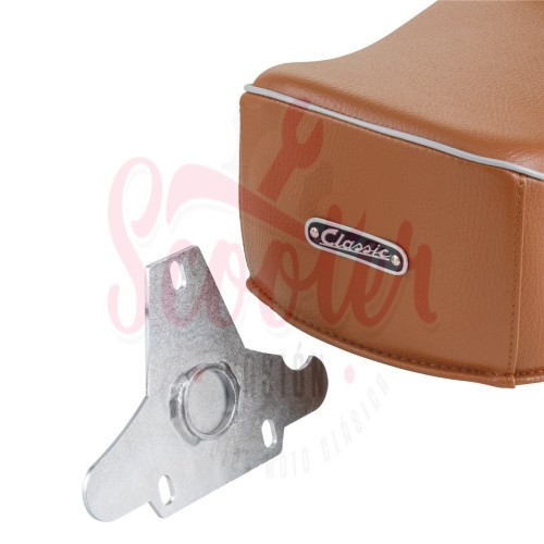 Asiento Marrón SIP Classic Comfort Vespa 150s, 150GS, 150 Sprint, 160, Vespa 125 del 60 al 65