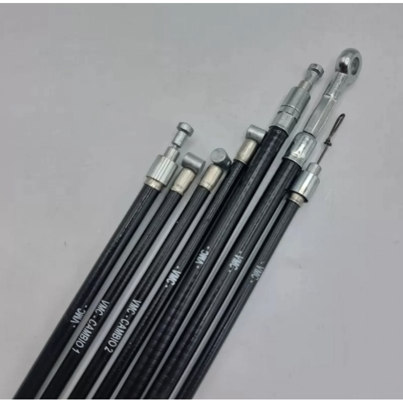 Cables y fundas (Negro) VMC Vespa 50/75, Super, SL, Primavera