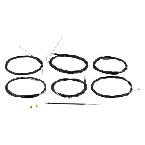 Cables y fundas (Negro) VMC Vespa 50/75, Super, SL, Primavera