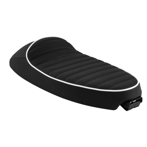 Asiento Sport VMC Negro/Gris Vespa 50/75, Super, SL, Primavera