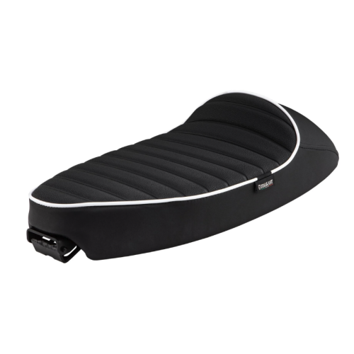 Asiento Sport VMC Negro/Gris Vespa 50/75, Super, SL, Primavera
