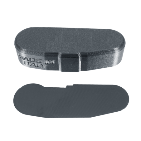 Ataúd Embellecedor Horquilla EVOK Carbon Vespa IRIS, PX Disco, TX, T5, PKS, PK XL, Cosa, DN (con eje 20mm)